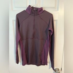 Purple Half Zip Pullover